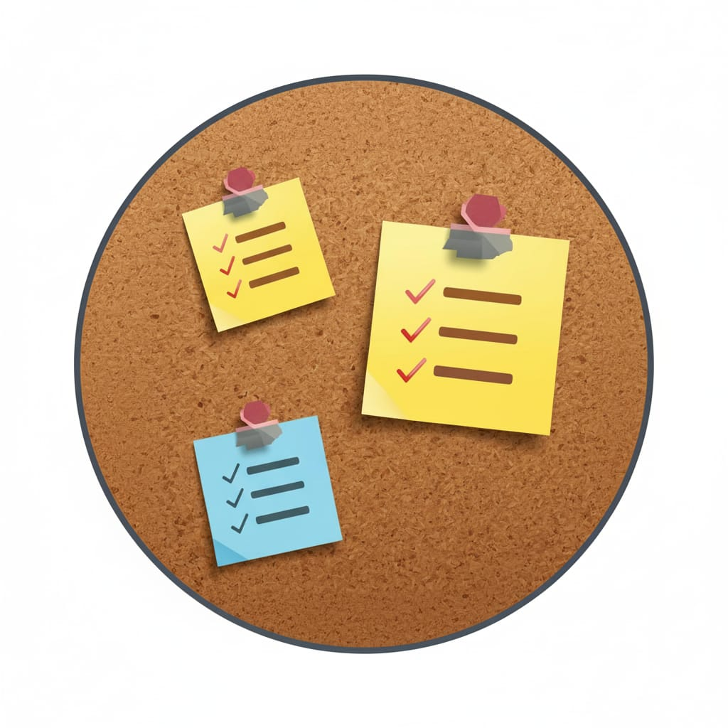 Icone Quadro de Post-its
